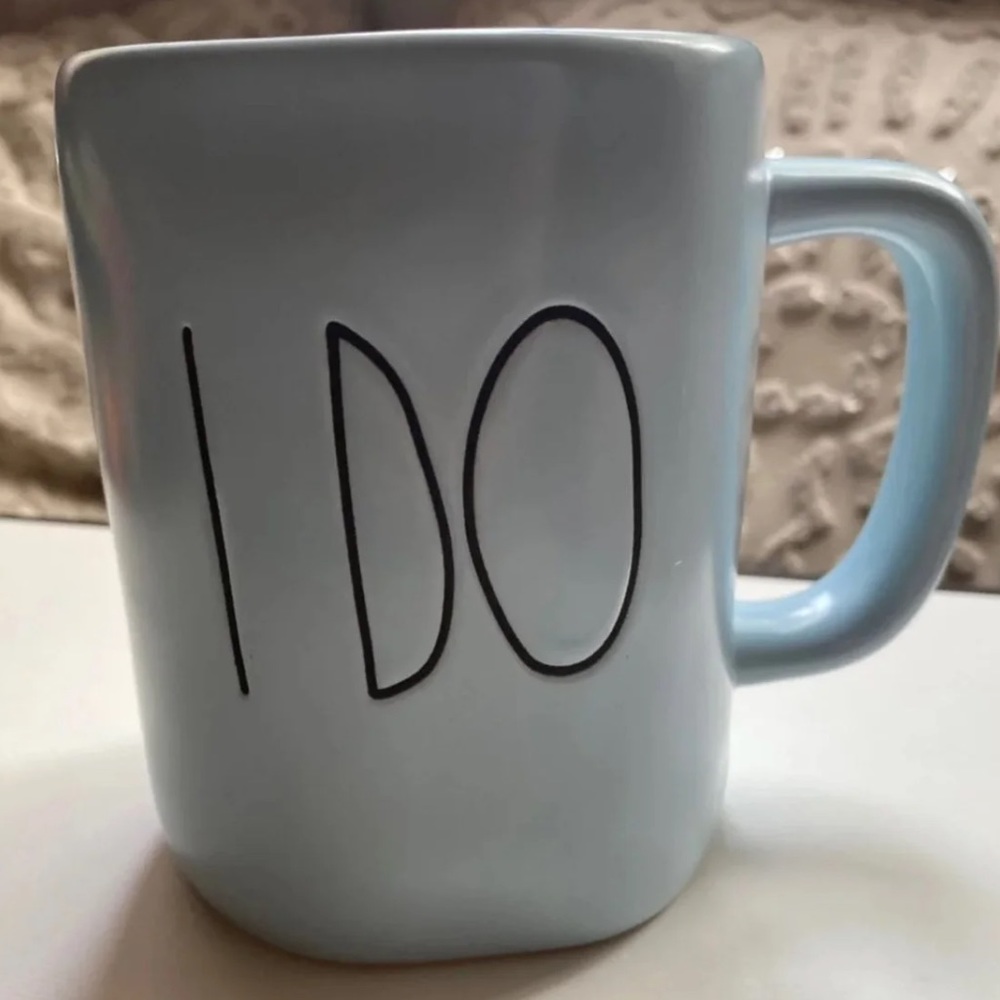 Rae Dunn Blue I Do Mug